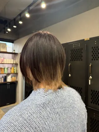 カラー ルシ🎨/ハイトーン デザイン/髪質改善のヘアスタイル
