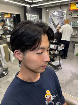 メンズ 上野床屋 メンズ吾妻駿のヘアスタイル