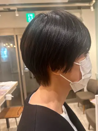 ショート 浅倉栞 /透明感カラーのヘアスタイル