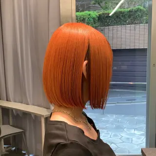 ミディアム カラー れい🫧 ハイトーン特化のヘアスタイル