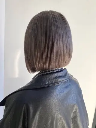 ミディアム カラー magico 下北沢のヘアスタイル