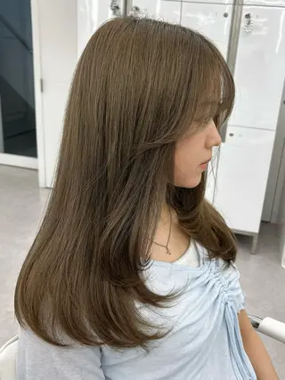 ロング カラー 透明感カラー 古山 結季🌙🖤のヘアスタイル