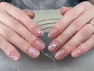 ネイル 神田 ココナッツのネイルデザイン