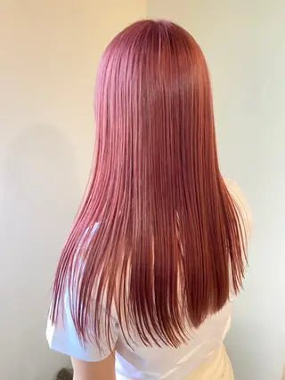 ミディアム カラー 🌿ガクト 🌿艶髪透明感のヘアスタイル