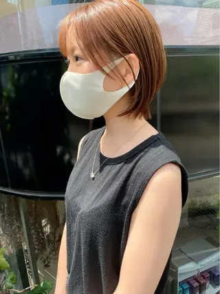 ショート シンプル+αな デザインを 松崎陸のヘアスタイル