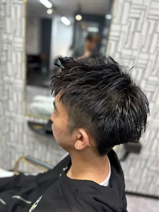 ショート 池田 亮雅のヘアスタイル