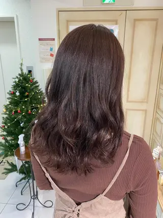 ロング カラー ヘアアレンジ 透明感カラー 古山 結季🌙🖤のヘアスタイル