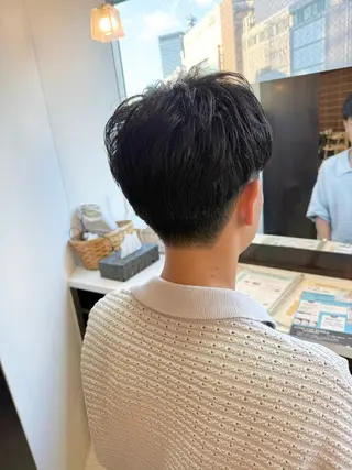 メンズ レナークアリア 梅津美憂のヘアスタイル