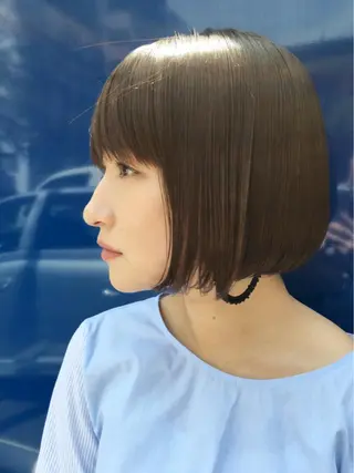 ショート カラー Ｑue所属・stylist takahashiのヘアスタイル