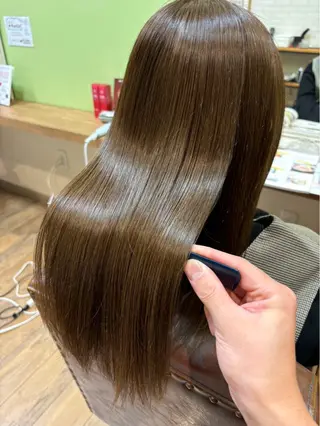 ロング 常藤 留佳のヘアスタイル