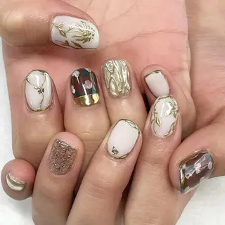 ネイル 東 千夏のネイルデザイン