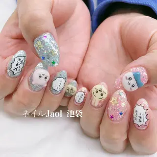 ミディアム ネイルJaol 池袋のネイルデザイン