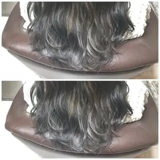 ミディアム カラー cherir髪質改善 パーソナルカラー診断のヘアスタイル