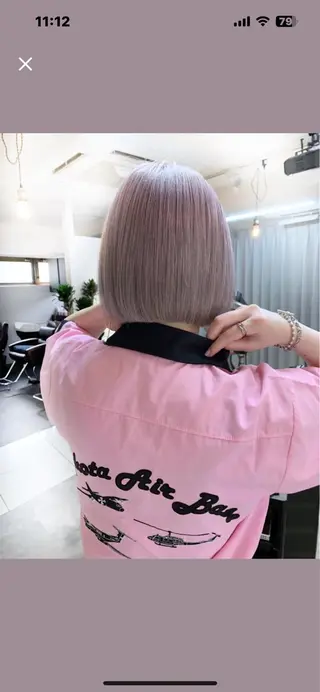 ショート 透明感カラー / Rio👶🏻💞のヘアスタイル