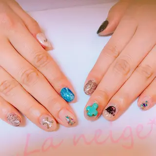 ネイル La neige* yuki 🐩🌙のネイルデザイン