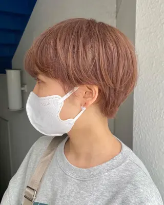 ショート カラー 無料カットモデル募集 🌱ひょうがのヘアスタイル