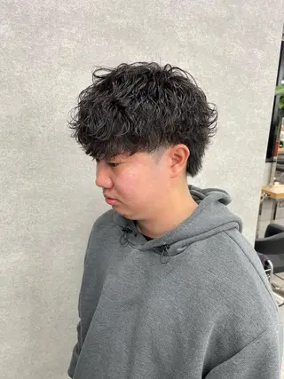 メンズ ⚡️渋谷⚡️ メンズパーマ⚡️のヘアスタイル