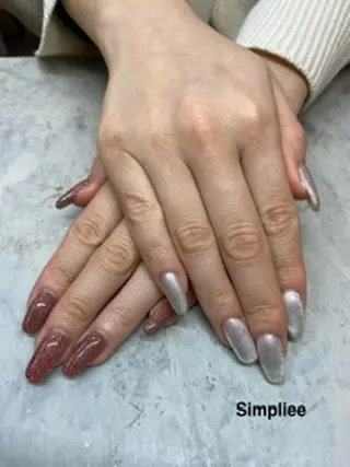 ネイル シンプリーワン 渋谷店🕯️RINAのネイルデザイン