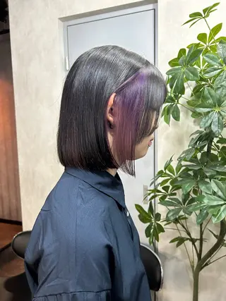 ショート カラー 新宿/美髪矯正 髪質改善/韓国風山本のヘアスタイル