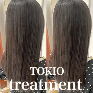 ロング 韓国風パーマ/ヘア セット/店長みづきのヘアスタイル