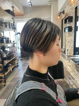ショート かりん髪質改善 /メンズカットのヘアスタイル