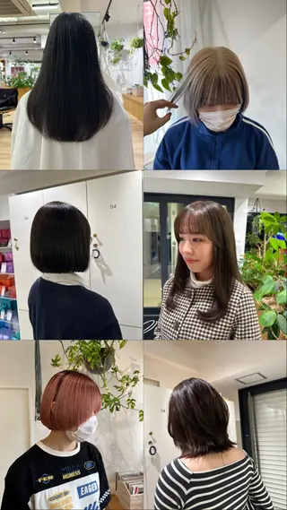 ショート 切りっぱなし/髪質 改善矯正/さやか🫧のヘアスタイル