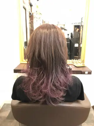セミロング 【DECIDE L.A.W】氏原　将のヘアスタイル