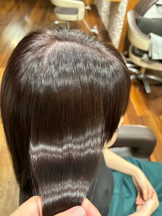 ミディアム ボブスタイル/ えぐちりほのヘアスタイル