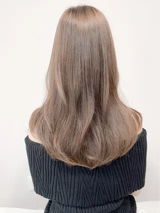 ロング miho 🫧sheerカラーのヘアスタイル