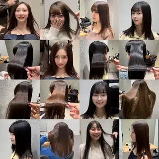 セミロング 髪質改善ヘアケア 艶髪特化/上田のヘアスタイル