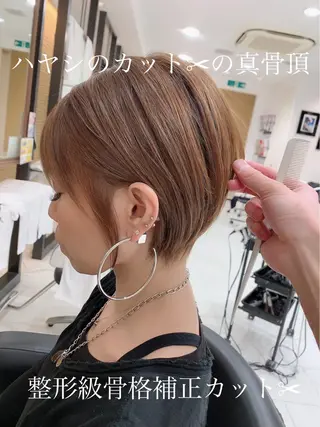 ショート 林 瑞起のヘアスタイル