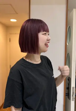 ミディアム UNBIRTHDAY akariのヘアスタイル