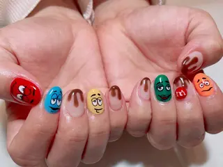 ネイル nail salon ラピスラズリのネイルデザイン