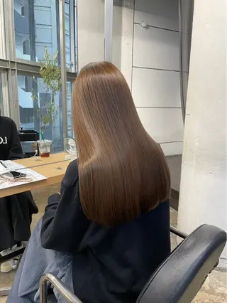 ロング カラー Masu 美髪特化美容師のヘアスタイル