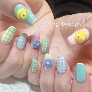 ネイル I_p4ce所属・I_p4ce 🍊あい🍊のネイルデザイン