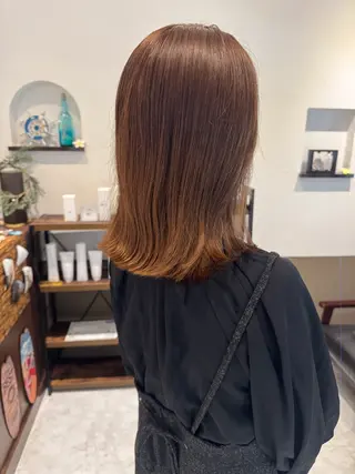 ミディアム カラー 坂井田 浩樹のヘアスタイル