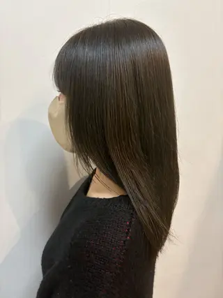 カラー 土屋 永のヘアスタイル