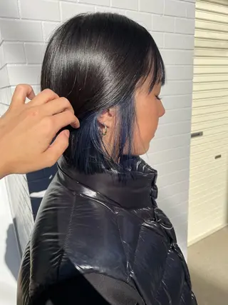 ミディアム カラー ヘアアレンジ HairMake 3 🐬NANAMIのヘアスタイル