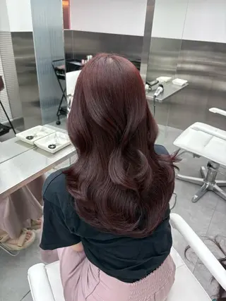 ロング カラー 髪質改善/美髪縮毛矯 正のスペシャリストのヘアスタイル