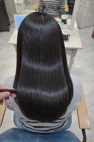 セミロング レイヤーカット/ 髪質改善/代表西村のヘアスタイル