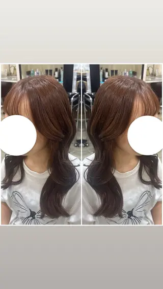 ロング 宮島 梨央のヘアスタイル