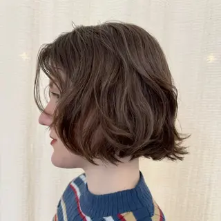 ショート パーマ ハードパーマ Rico💜のヘアスタイル