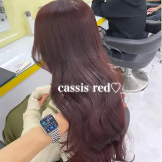 ロング カラー パーマ ヘアアレンジ メンズ キッズ ネイル マツエク・マツパ アイブロウ ♥️韓国ヘア レイヤー♥️ゆりのヘアスタイル