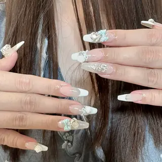 ネイル 🍄Rina🍄 韓国風ネイルのネイルデザイン