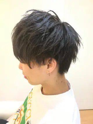 ショート カラー メンズ メンズカット 三村洸斗のヘアスタイル