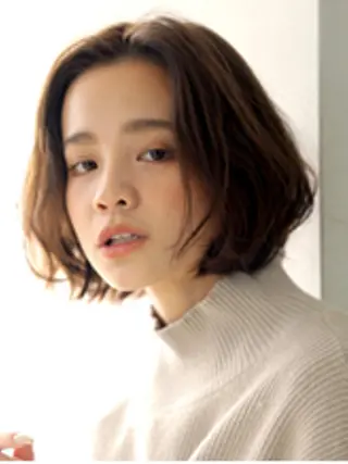 ミディアム カラー nao*c北大和店 スタイリスト担当のヘアスタイル