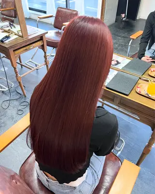 ロング カラー 【SET-UP中庄】 浅沼結斗のヘアスタイル