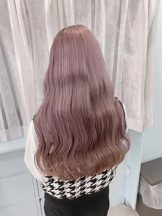 ロング カラー ヘアアレンジ Bob&ハイトーン 専門家CHIHIROのヘアスタイル