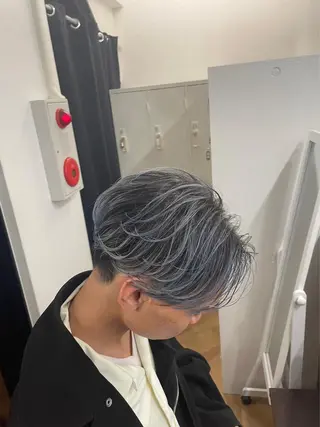 ショート カラー メンズ okada riruのヘアスタイル