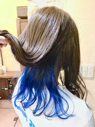セミロング カラー ✨髪質改善 の匠❗️MASAのヘアスタイル